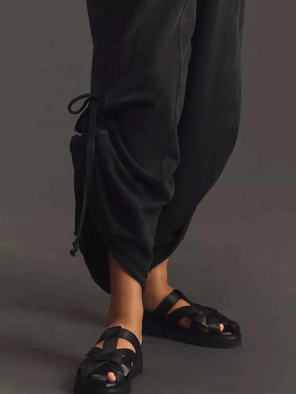 Anthropologie Horizon Red Racerback Wide-Leg Jumpsuit - Picture 3 of 12